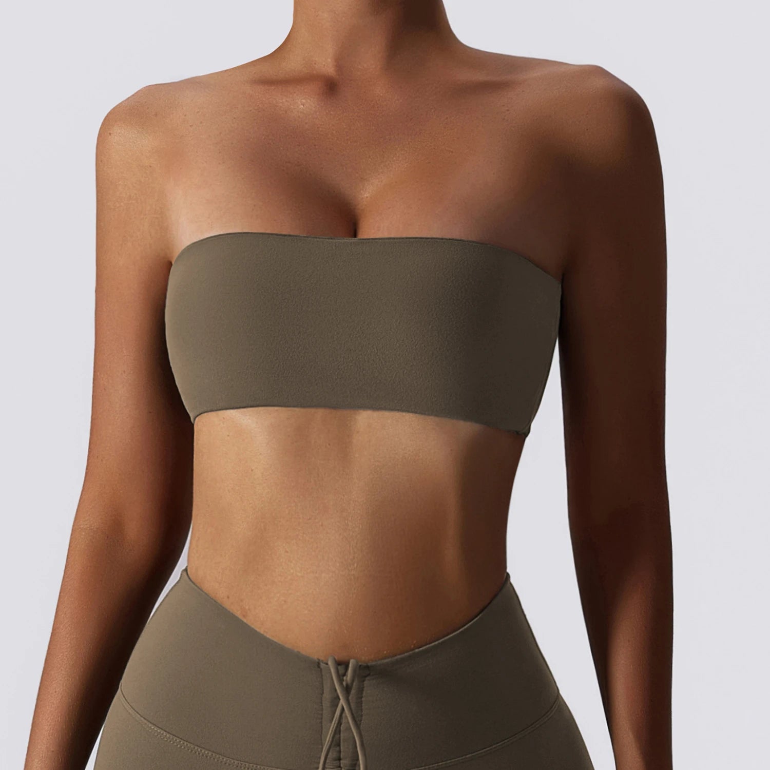 Strapless Sports Bra Gym
