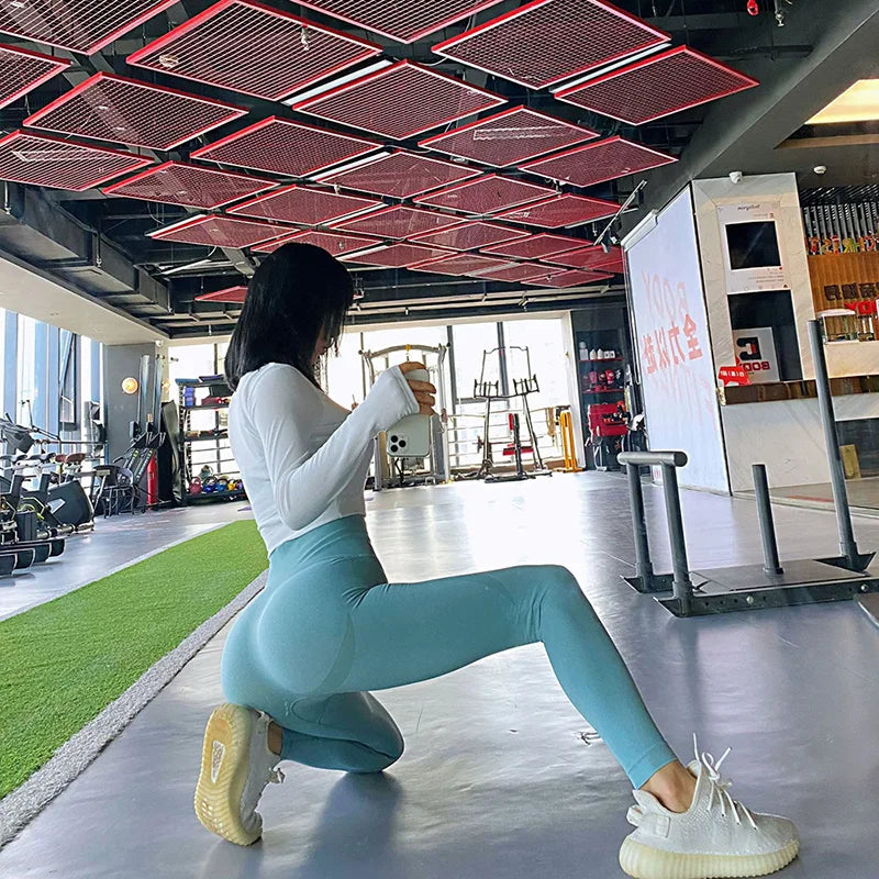 Seamless Leggings Sport Hip Lift High Waist