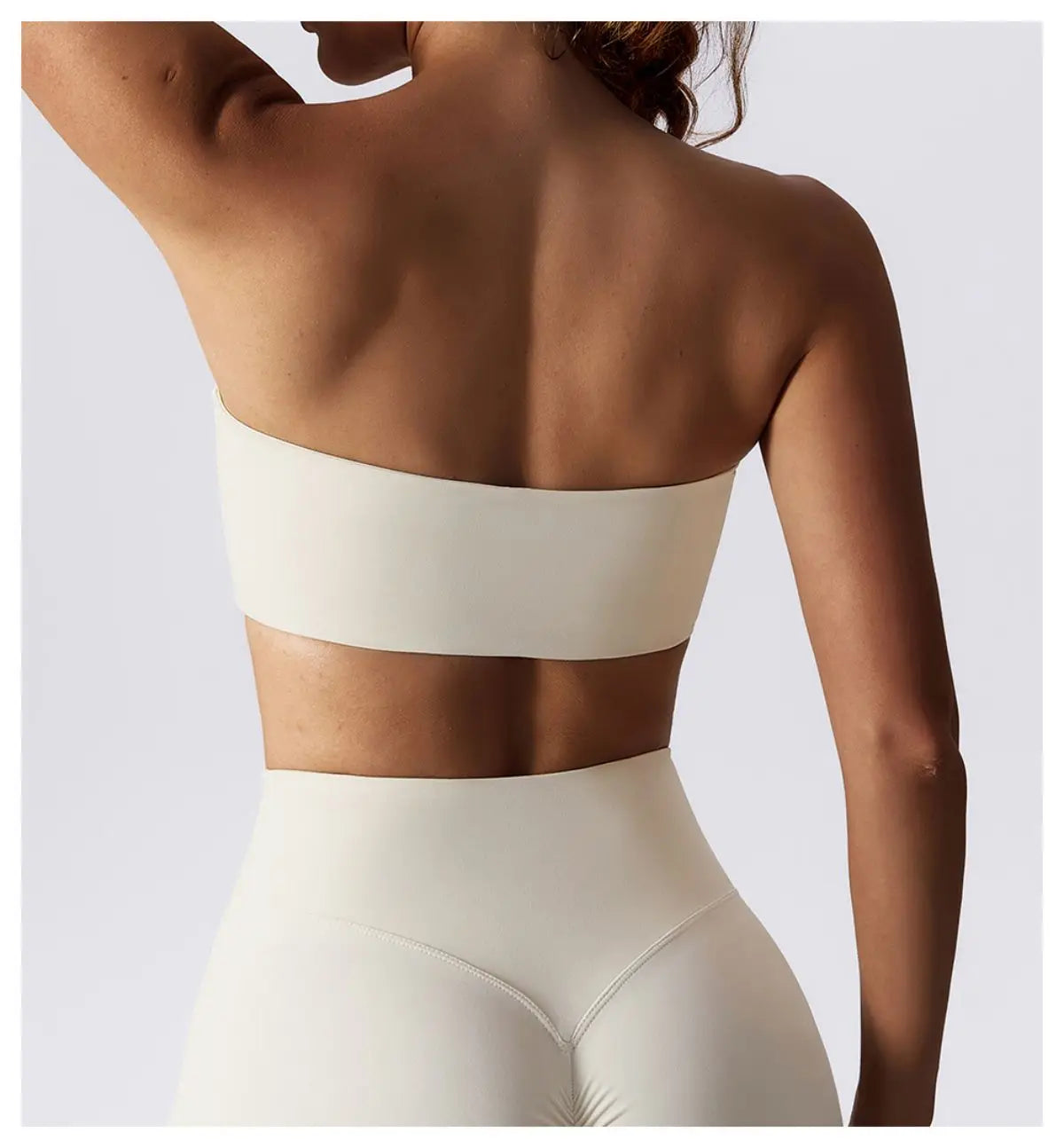 Strapless Sports Bra Gym