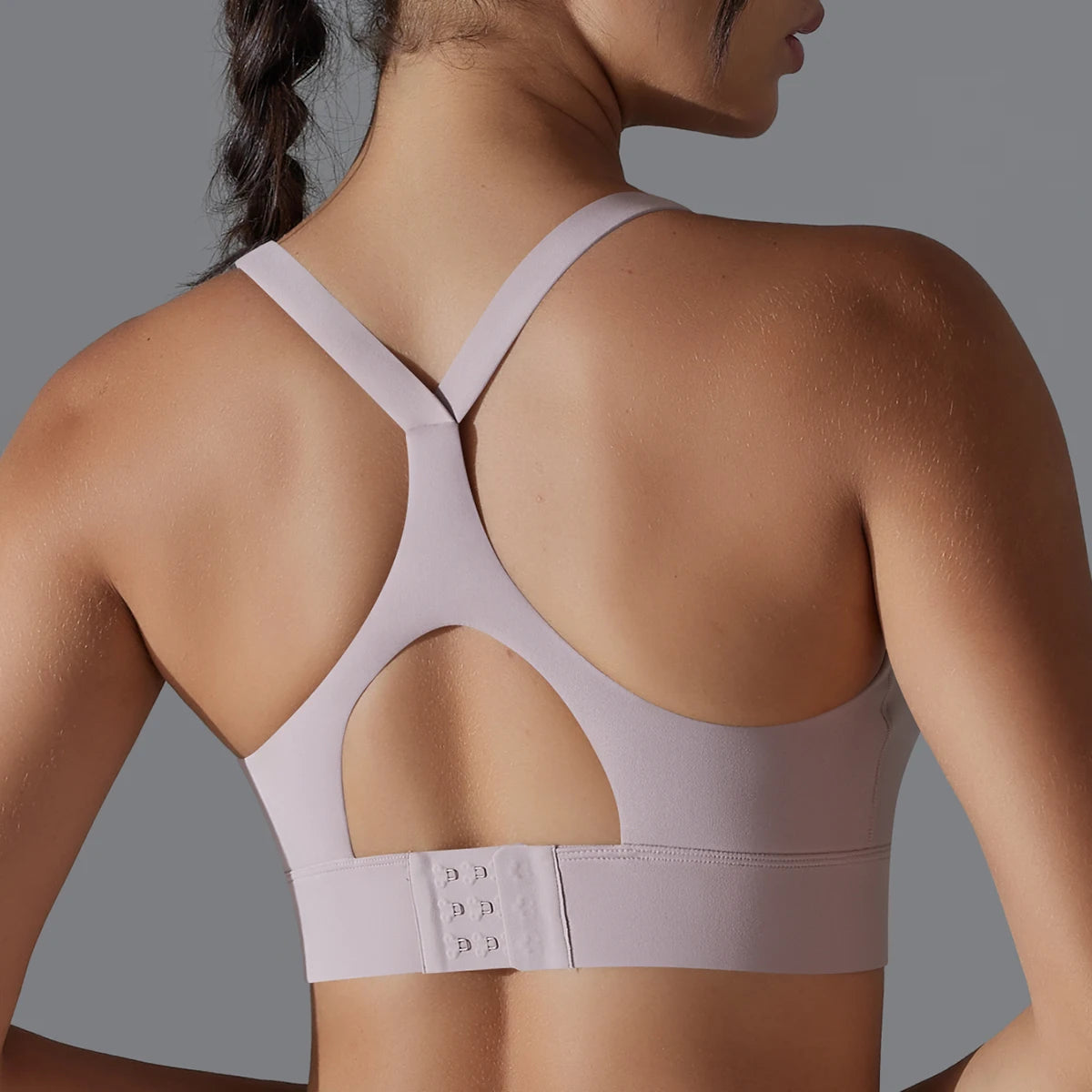 Sexy Backless Yoga Bra Workout Adjustable Buckle