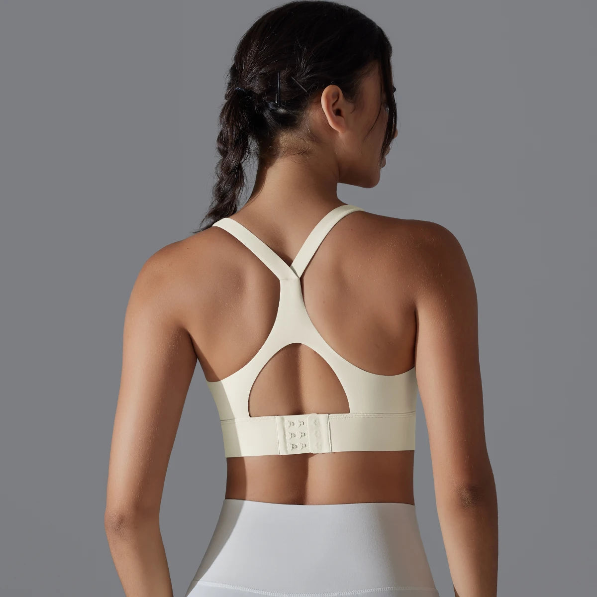 Sexy Backless Yoga Bra Workout Adjustable Buckle