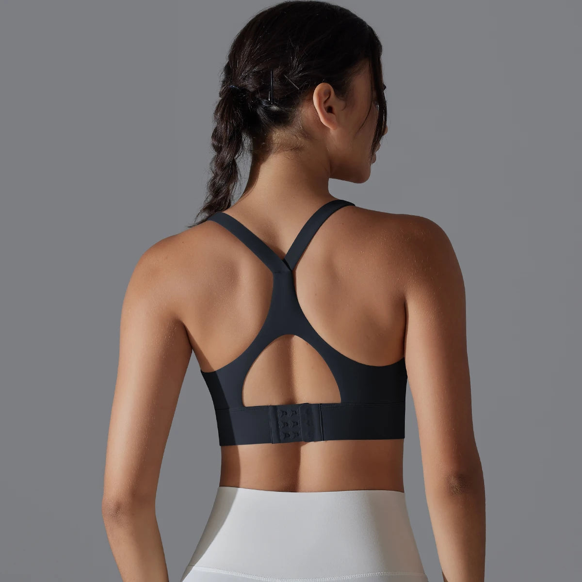 Sexy Backless Yoga Bra Workout Adjustable Buckle