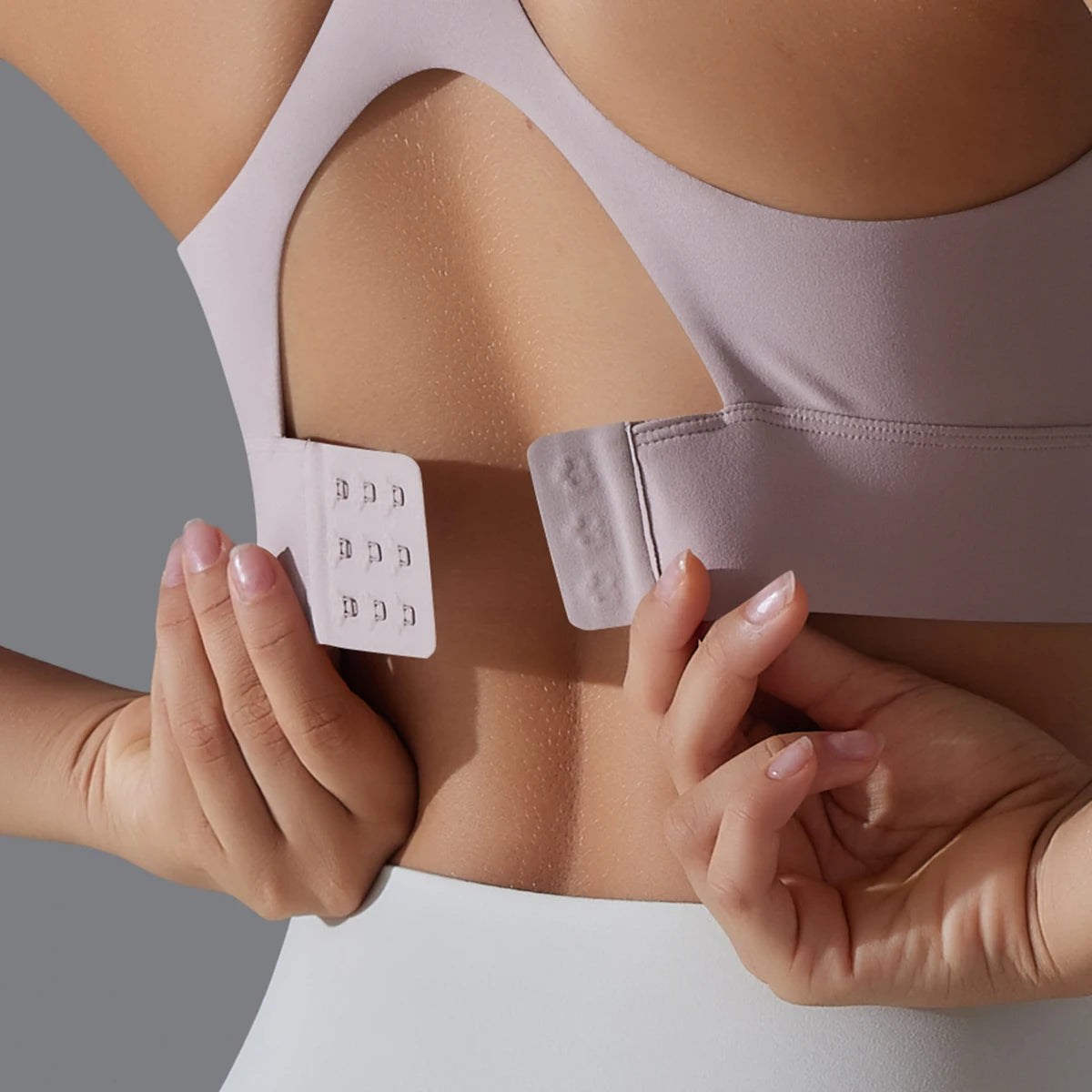 Sexy Backless Yoga Bra Workout Adjustable Buckle