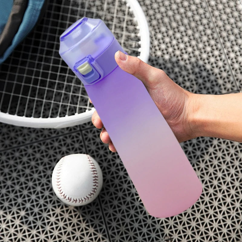 Air Flavored Water Bottle With 7 Flavor Ring
