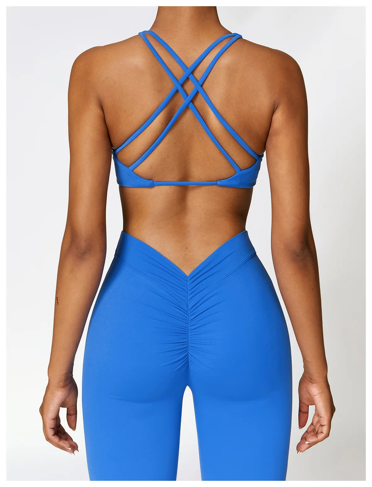 Criss Cross Straps Back High Support Impact