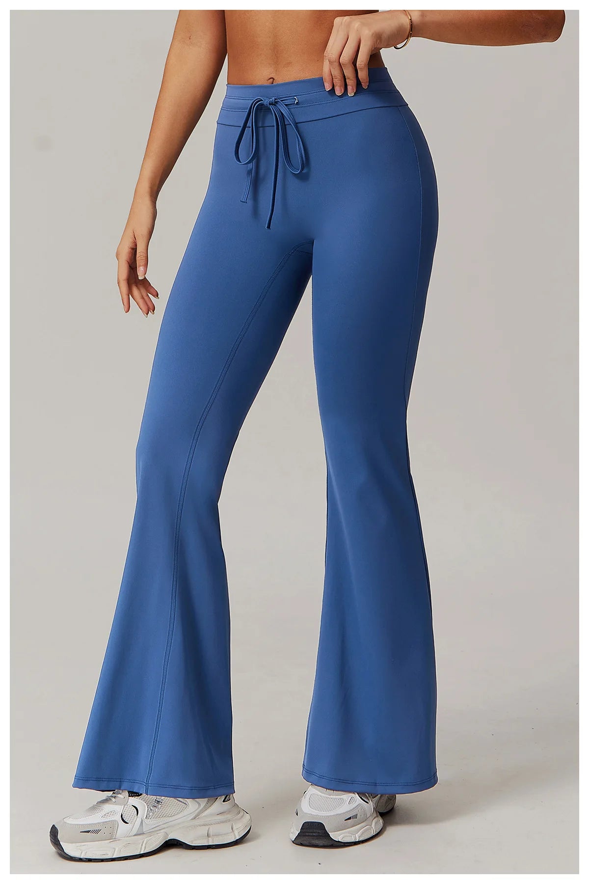 Sport Leggings Bell-bottoms High Waist Wide Leg