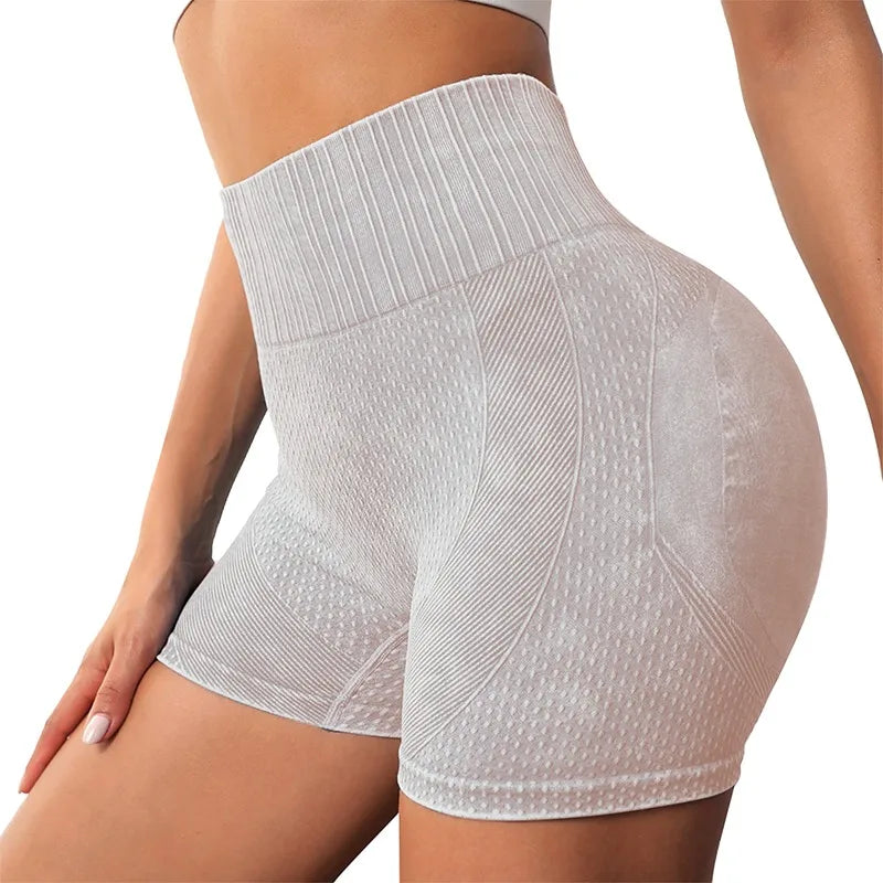 Seamless Knitted Buttock Shorts