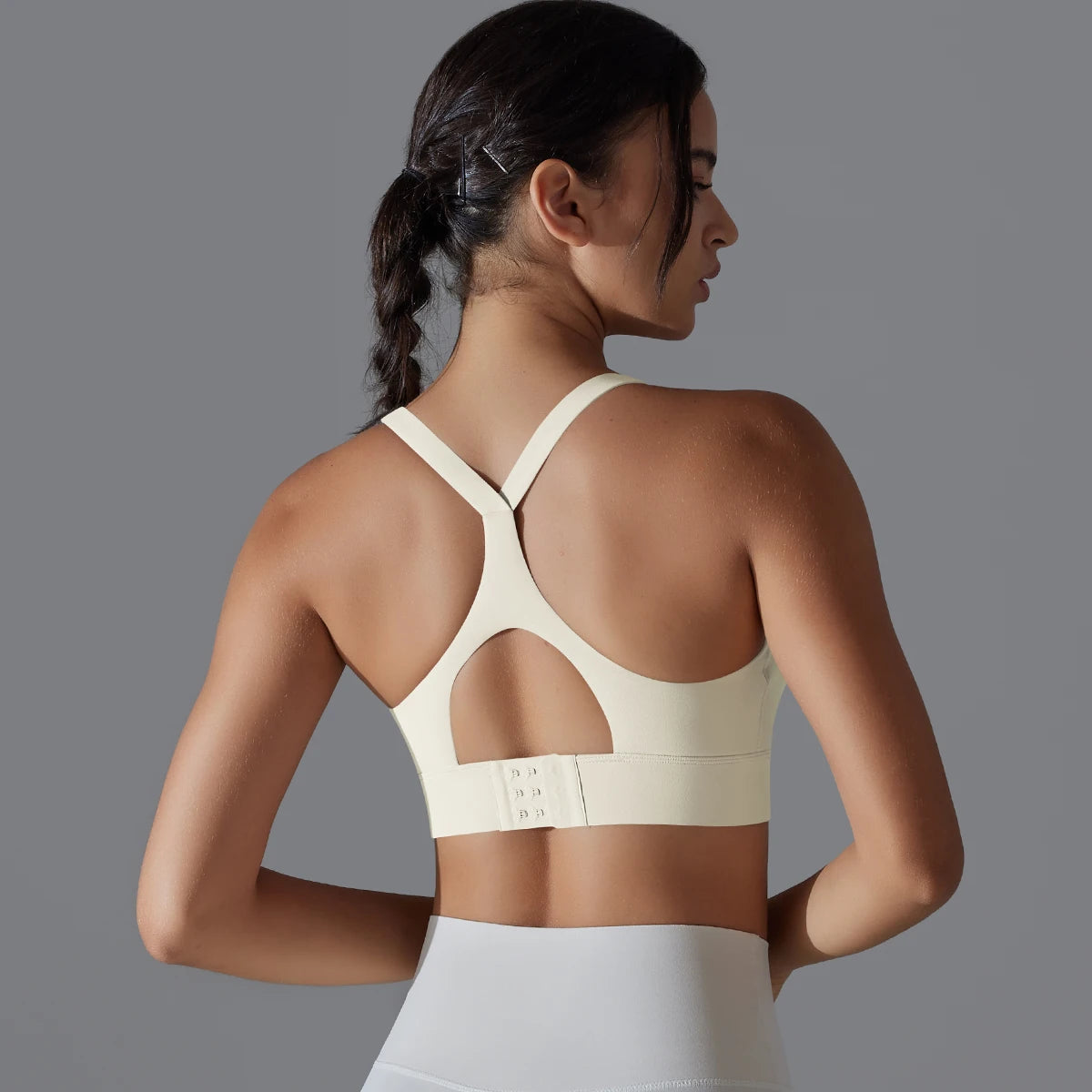 Sexy Backless Yoga Bra Workout Adjustable Buckle