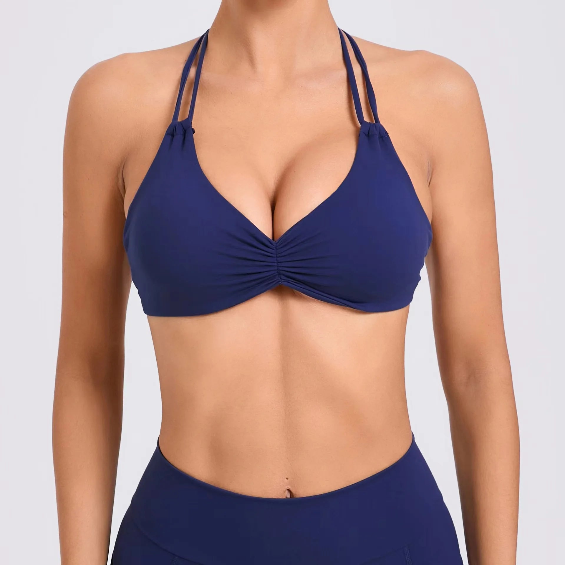 New Sports Women Yoga Set Crop Top