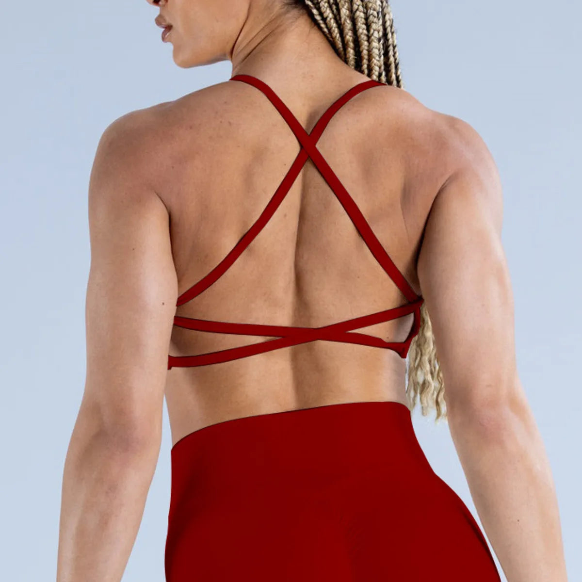Dynamic Backless Sports Bra High Impact