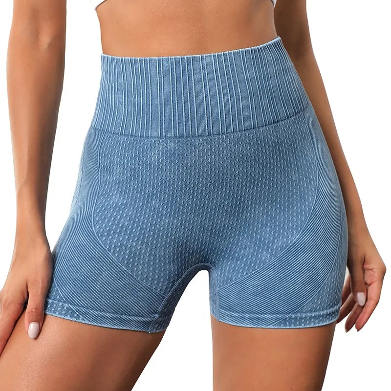 Seamless Knitted Buttock Shorts