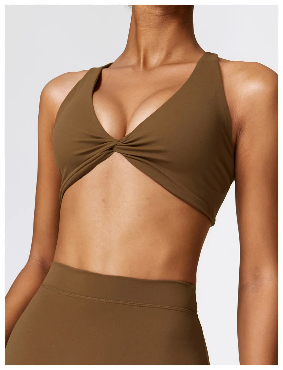 Criss Cross Straps Back High Support Impact