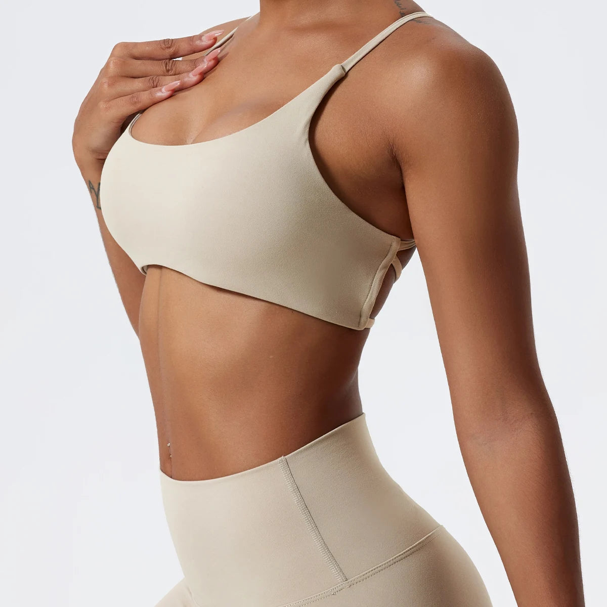 Back Cross Sports Bra