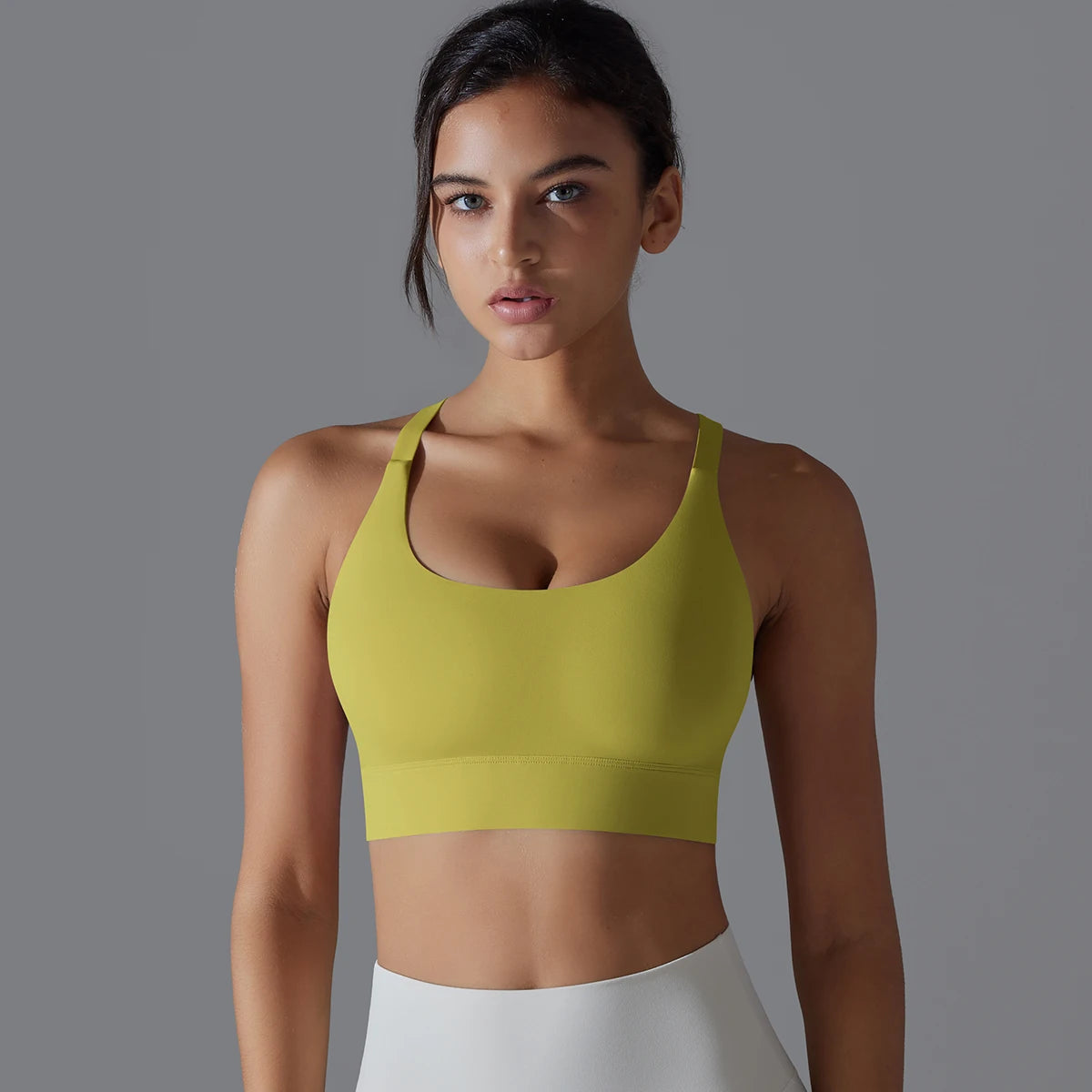 Sexy Backless Yoga Bra Workout Adjustable Buckle