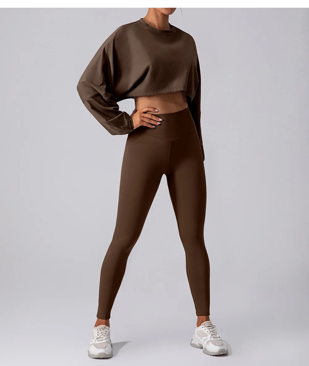 Crop Top Long Sleeve