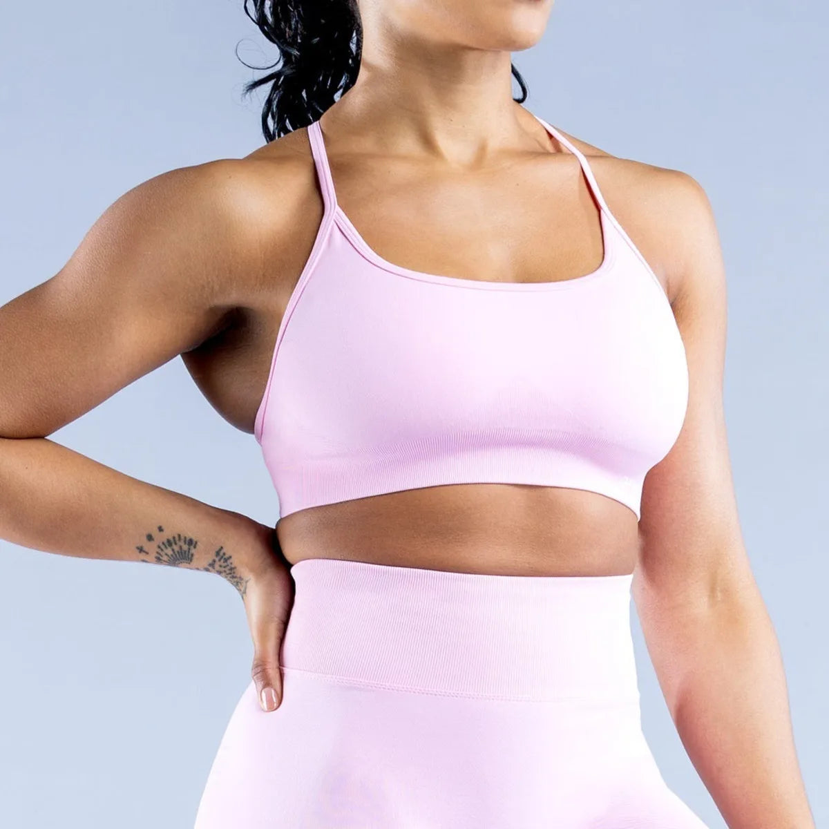 Dynamic Backless Sports Bra High Impact