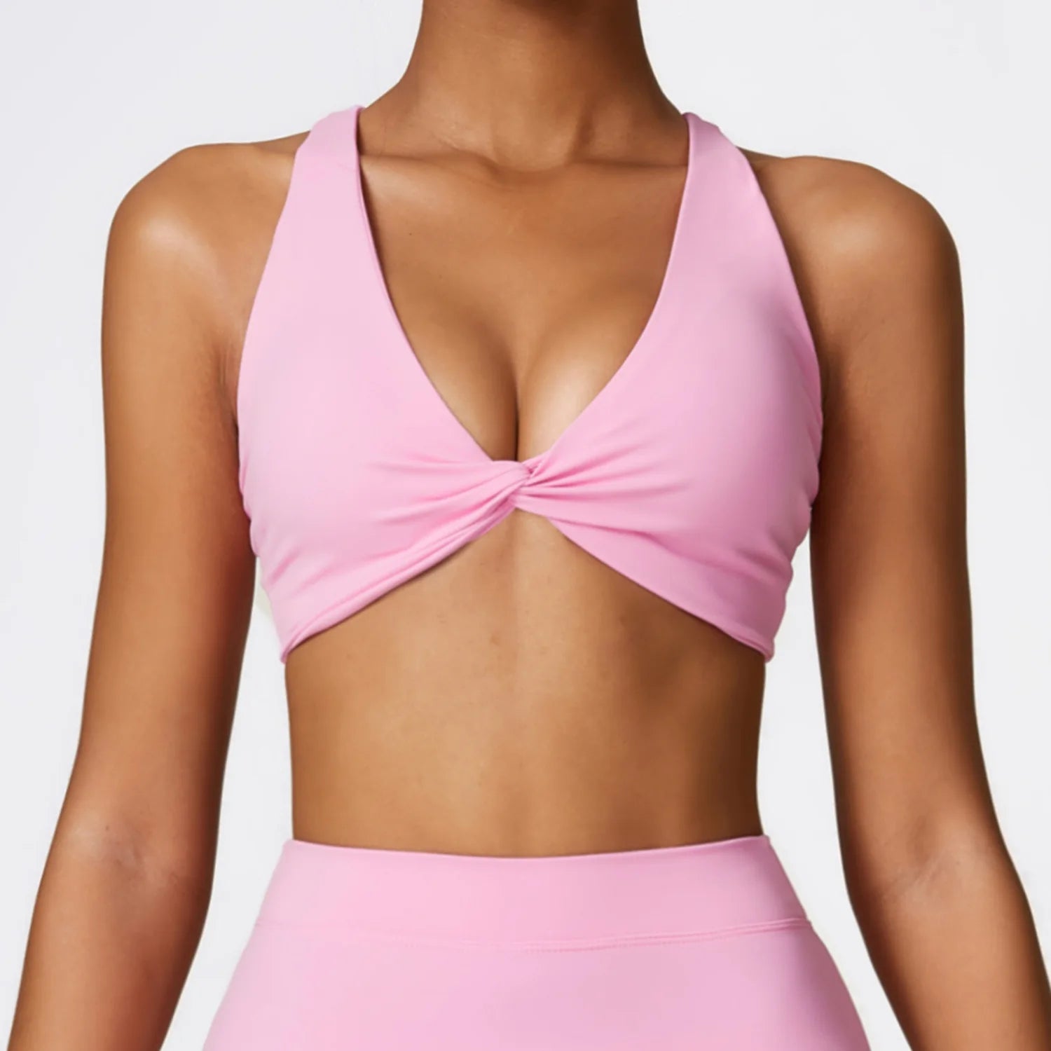 Criss Cross Straps Back High Support Impact