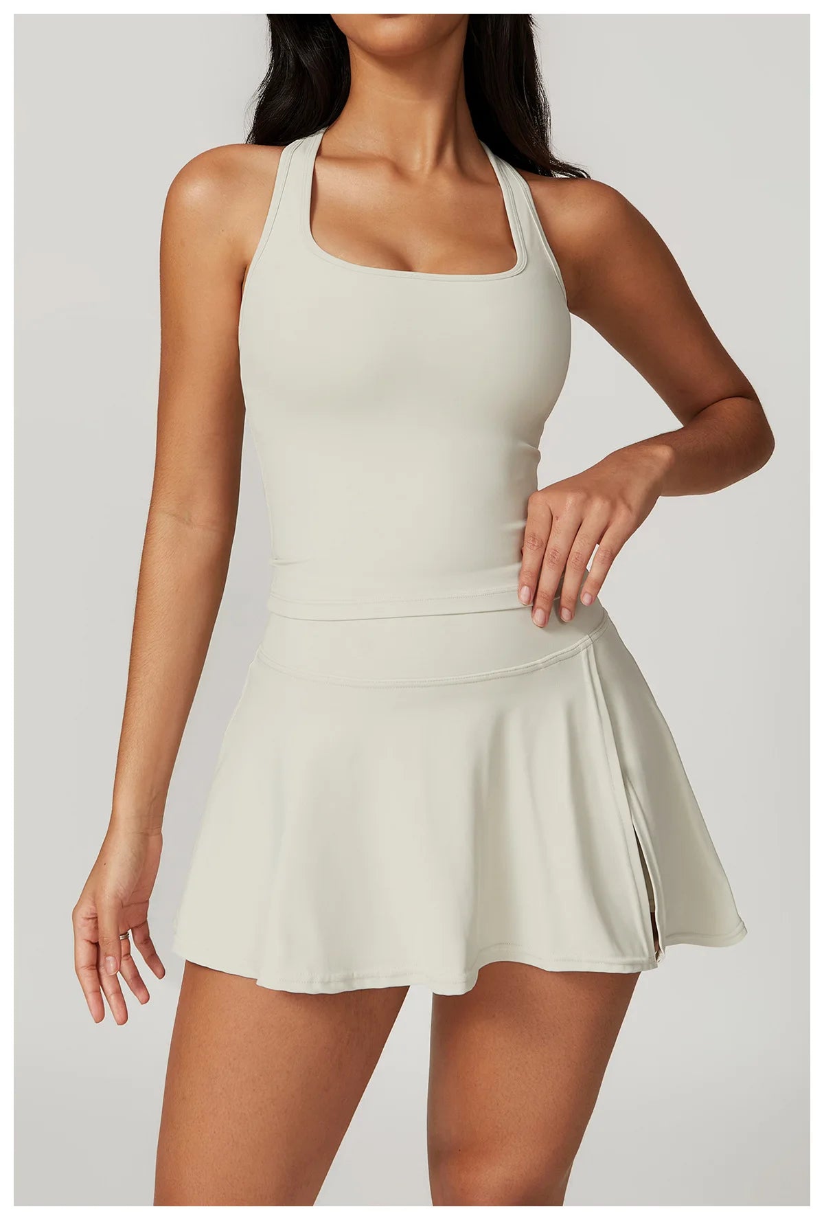 New Yoga Short Skirt Comfortable Slit