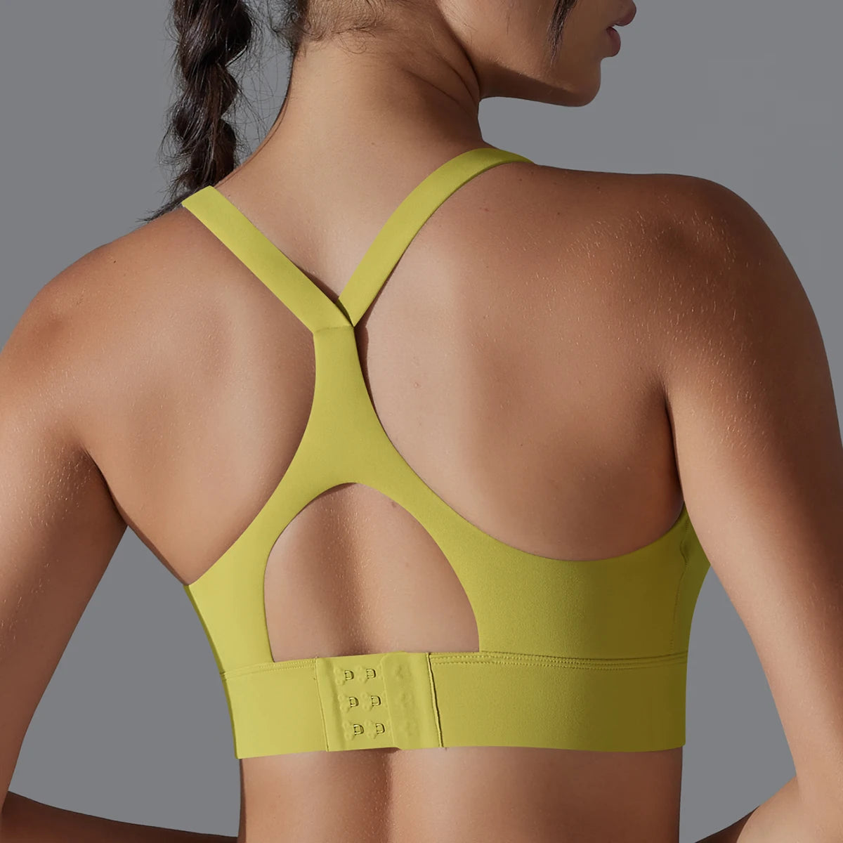 Sexy Backless Yoga Bra Workout Adjustable Buckle