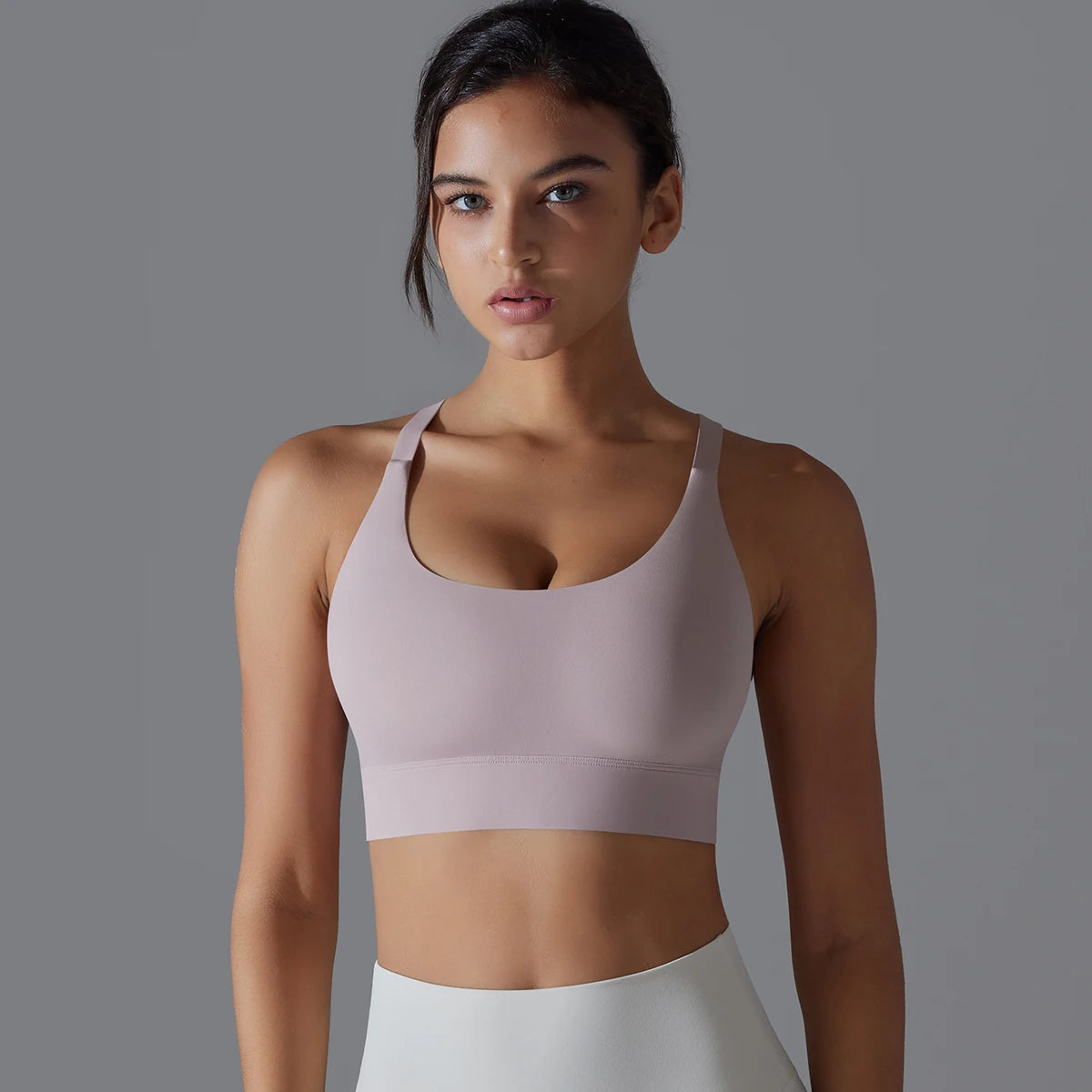 Sexy Backless Yoga Bra Workout Adjustable Buckle