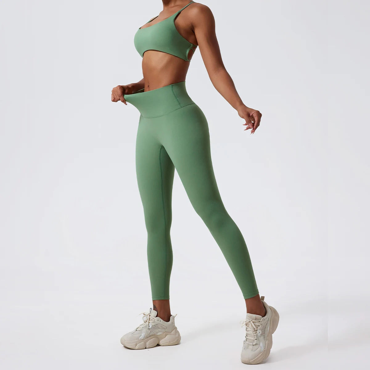 Back Cross Sports Bra