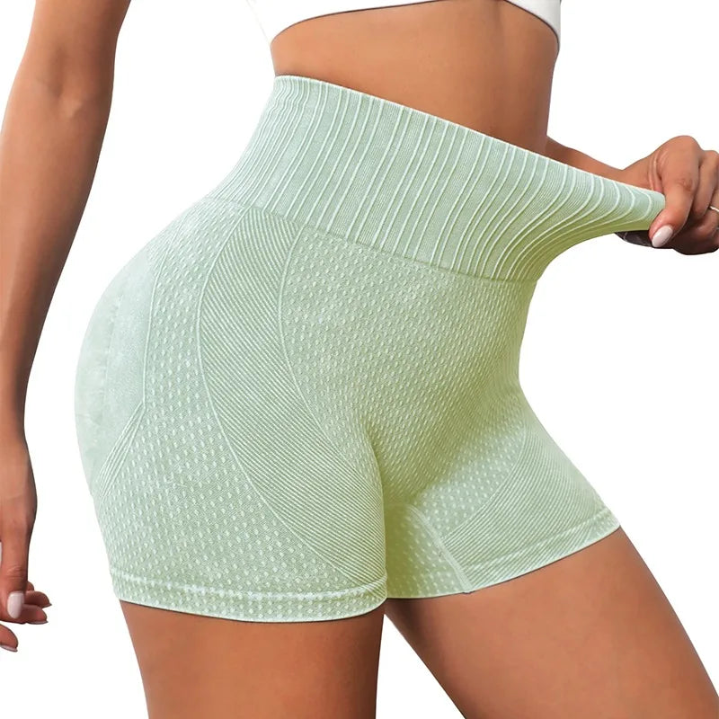 Seamless Knitted Buttock Shorts
