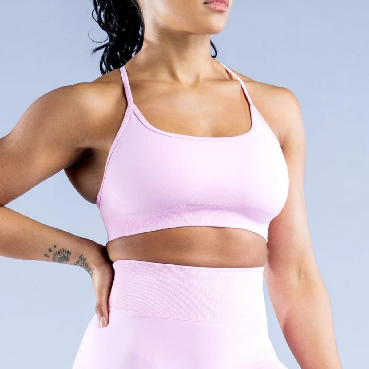 Dynamic Backless Sports Bra High Impact