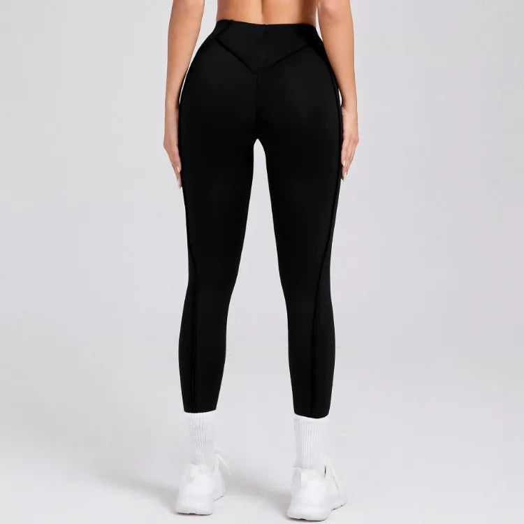 Yoga Leggings Fitness High Waist Peach Hip Raise