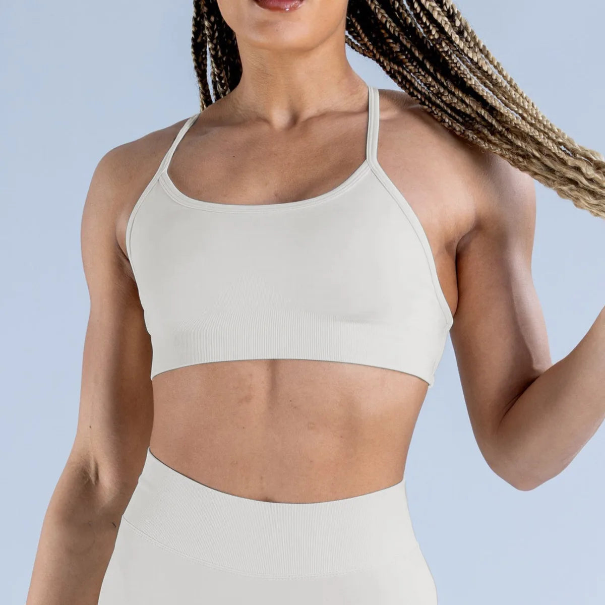 Dynamic Backless Sports Bra High Impact