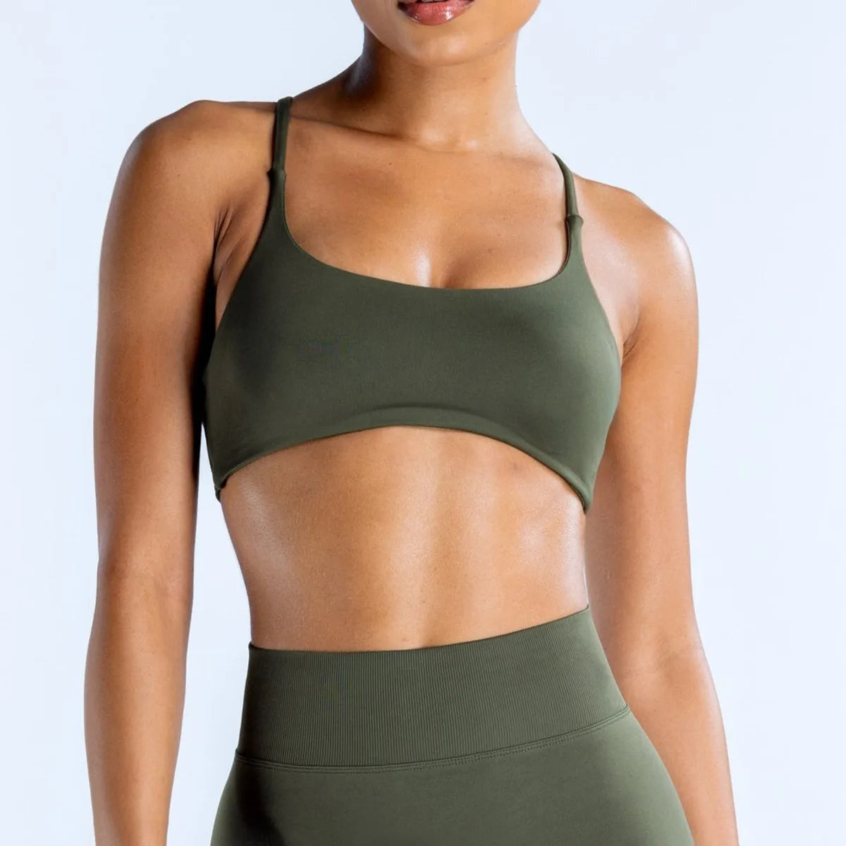 Dynamic Twist Back Bra High Support