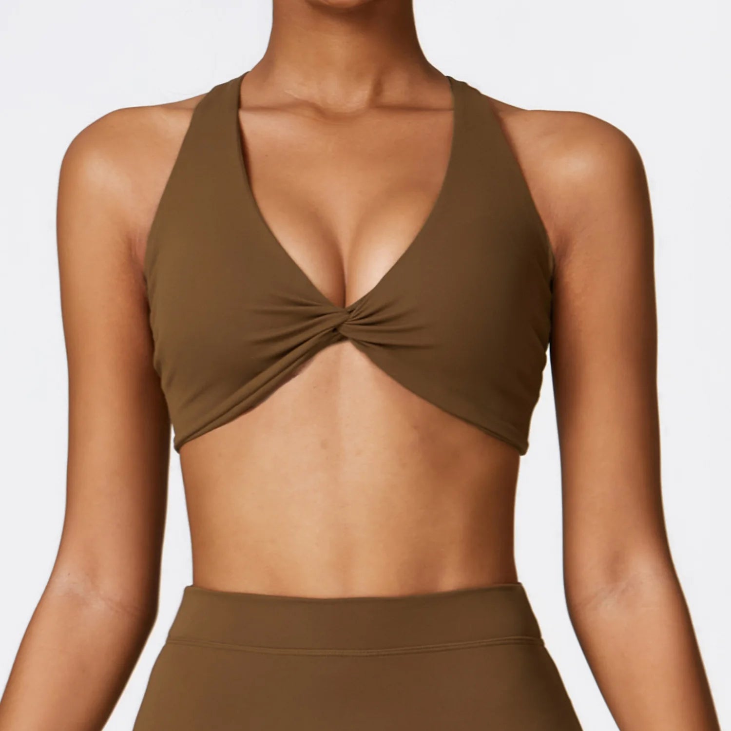 Criss Cross Straps Back High Support Impact