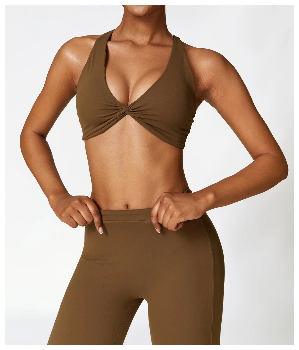 Criss Cross Straps Back High Support Impact