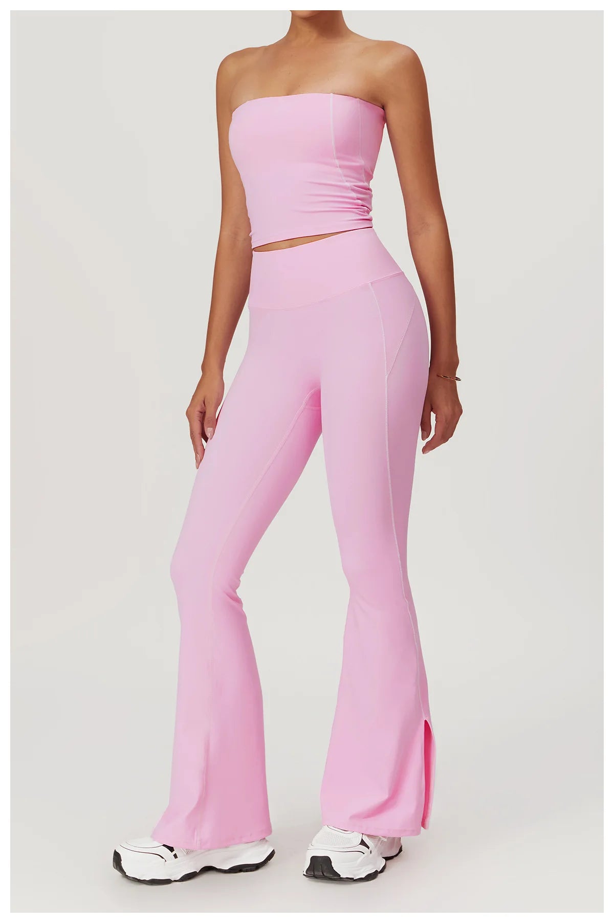 Leggings Bell-bottoms Push Up High Waist Wide Leg