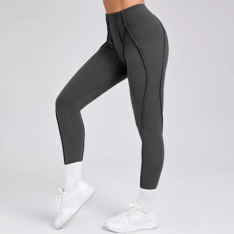 Yoga Leggings Fitness High Waist Peach Hip Raise